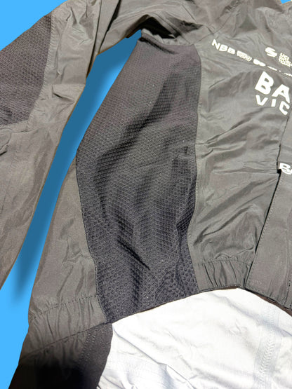 Prototype Super Heavy Duty Rain Jacket | Bahrain Victorious | Alé Pro Cycling Kit