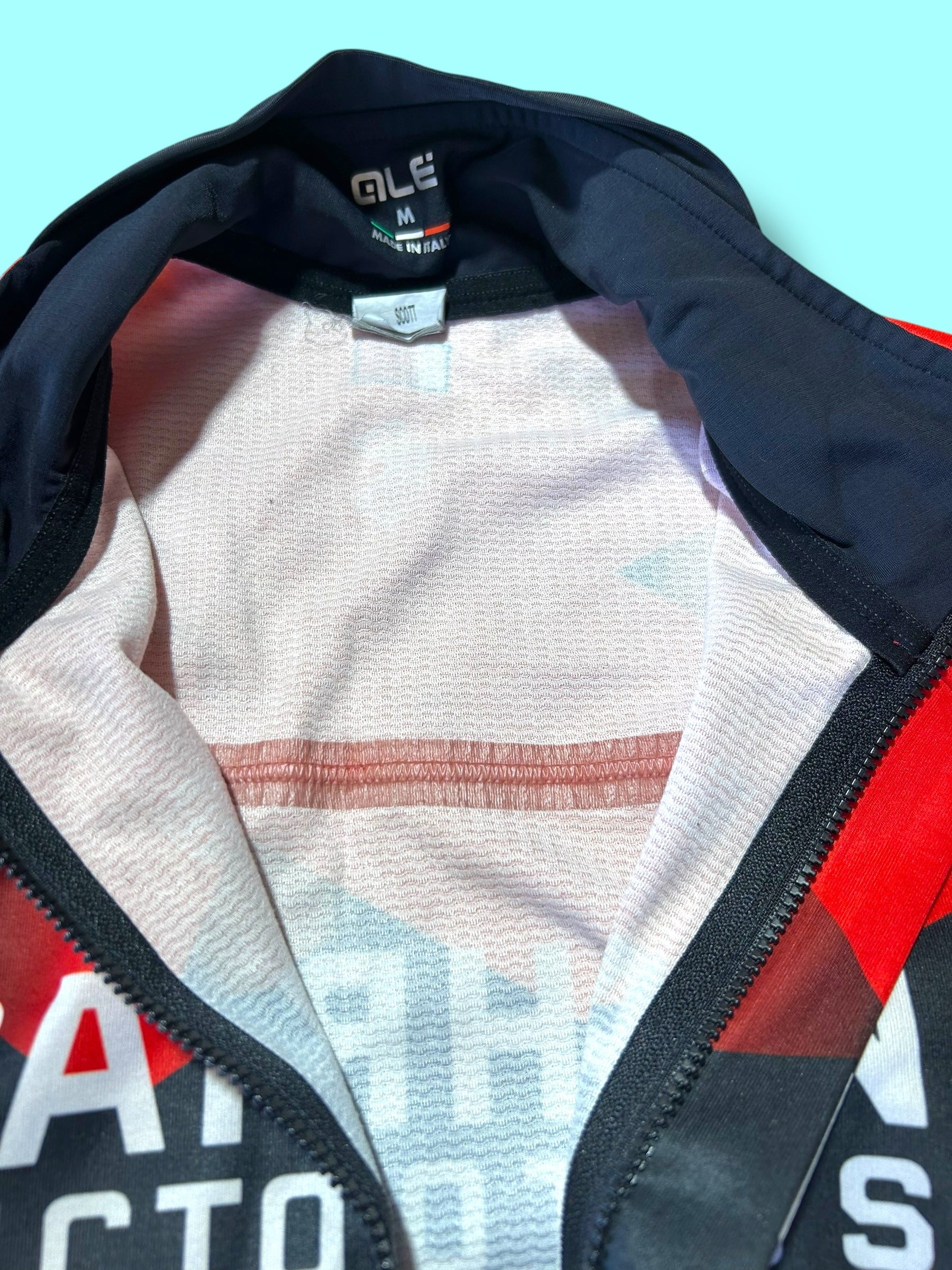 Long Sleeve Jacket Gabba Windproof  Thermal Winter | Ale |Bahrain Victorious| Pro Cycling Kit