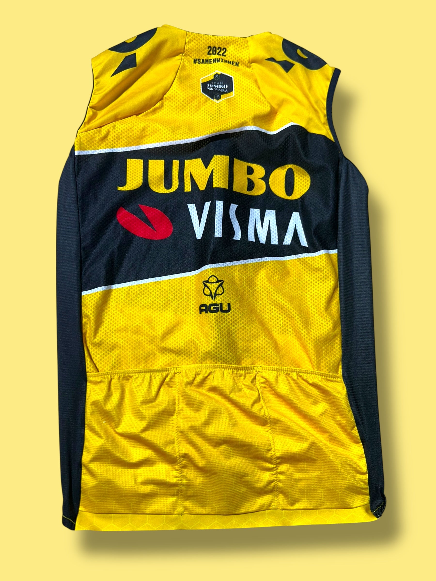 Vest Gilet  Jersey Summer Race -  Rider Issued | Jumbo Visma  | Agu | Pro Cycling Kit