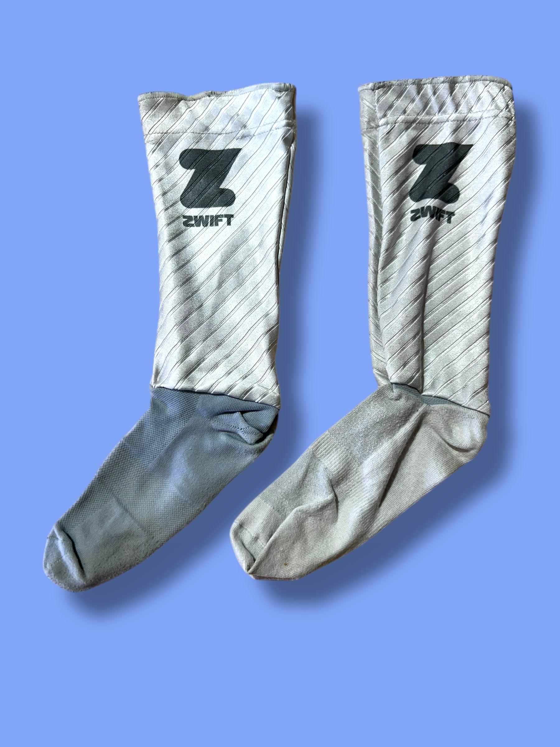 Zwift Aero Socks Super Rare Rider Race Issued  | Alpecin Deceuninck Kalas| Pro Cycling Kit