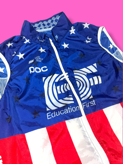 National Champion USA Wind Vest Lightweight | EF Education First | Rapha Men's Pro Kit