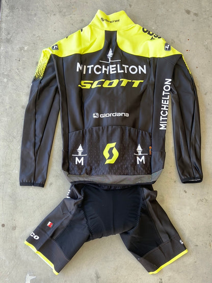 Cycling kit bundle - Winter Jacket Long Sleeve FR-C & Winter Bib Shorts | Giordana | Mitchelton Scott | Pro Cycling Kit