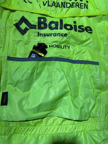 Waterproof Jacket Cape Rain  Windproof  | Vermarc |  Flanders Baloise| Pro Cycling Kit