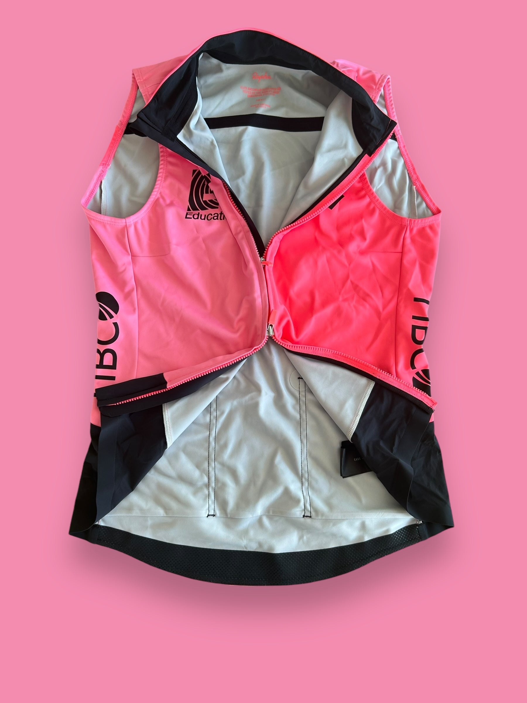 Winter Gore Tex Infinium Windstopper Thermal Vest Womens | Rapha Pro Team |  EF Education First  | Pro Cycling Kit