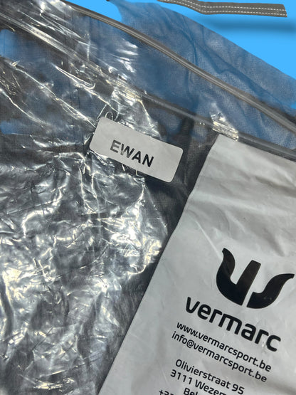 High Vizability Caleb Ewan Rain Jacket Waterproof |Lotto Soudal |Vermarc  Pro Cycling Kit