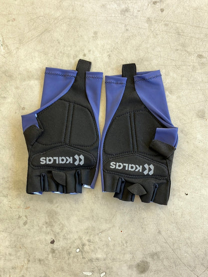 Gloves -  Cycling Short Finger Mitts | Kalas | Blue | Alpecin Fenix | Pro Cycling Kit