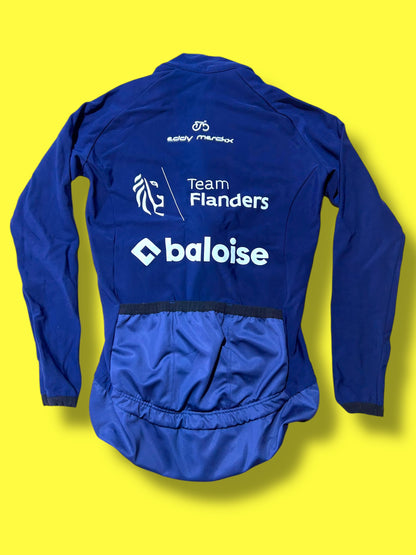 Winter Gabba Long Sleeve Jacket Windproof Thermal  | Vermarc |  Flanders Baloise| Pro Cycling Kit