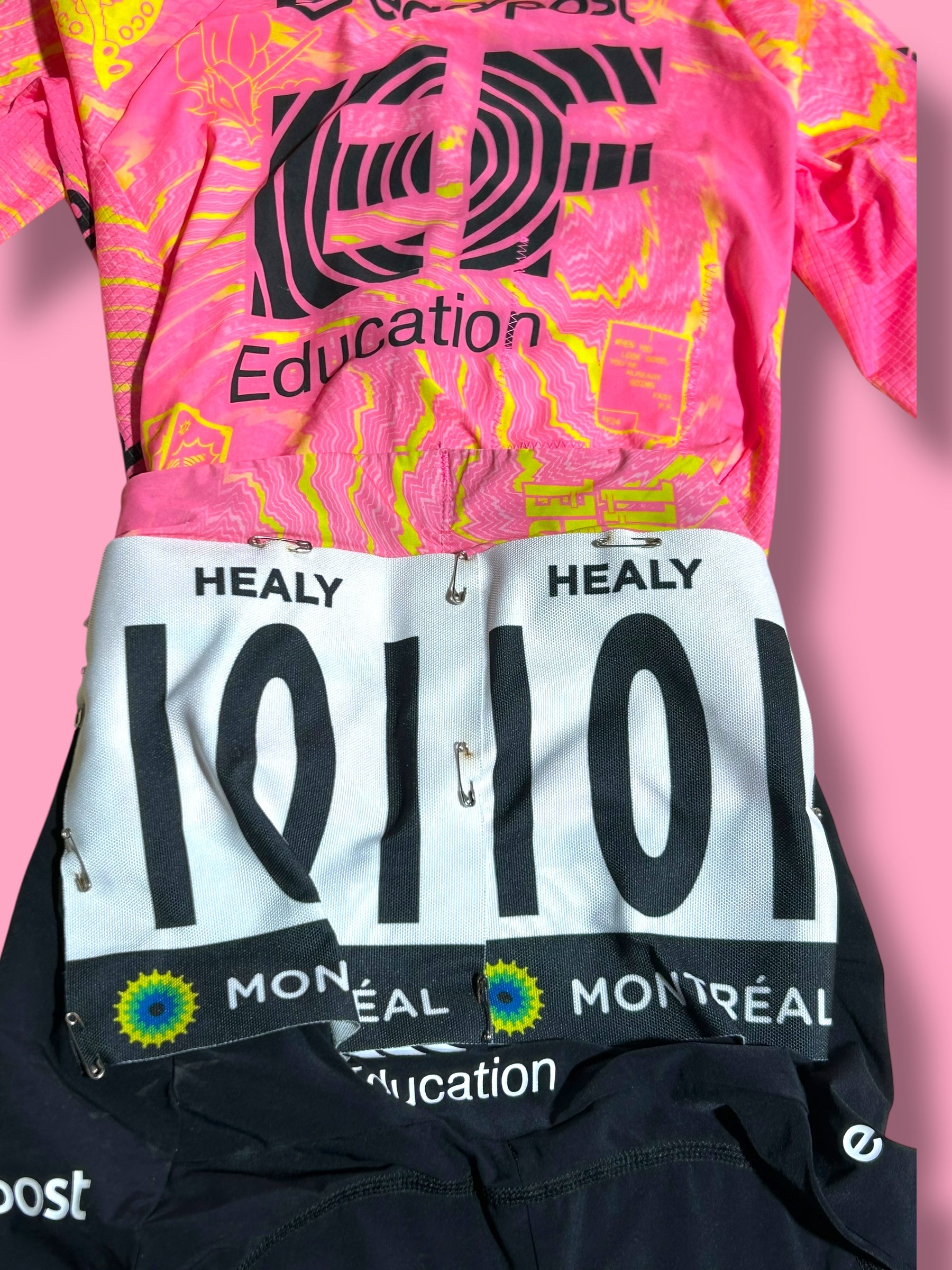 Aerosuit Summer Roadsuit Mens Race Number |  Rapha Pro Team |  EF Education First  | Pro Cycling Kit