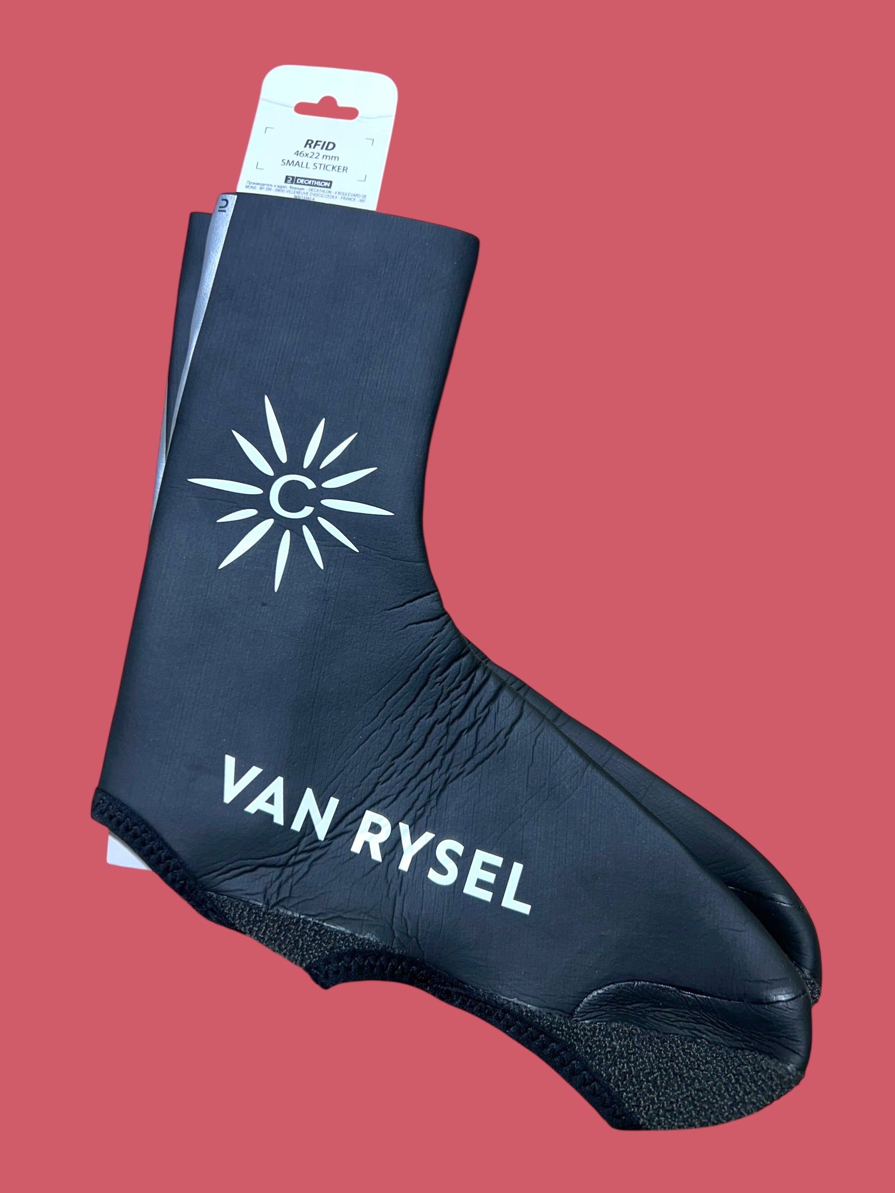 Winter Thermal  Shoe Covers Neoprene |Cofidis| Pro Cycling Kit