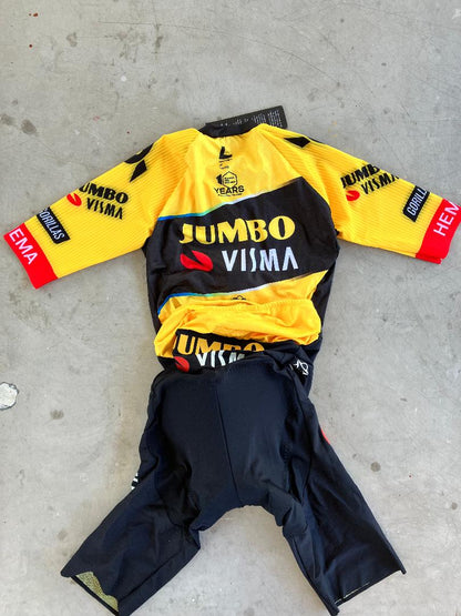 Jumbo Visma | Agu Short Sleeve Aero Suit | XS | Rider-Issued Pro Team Kit