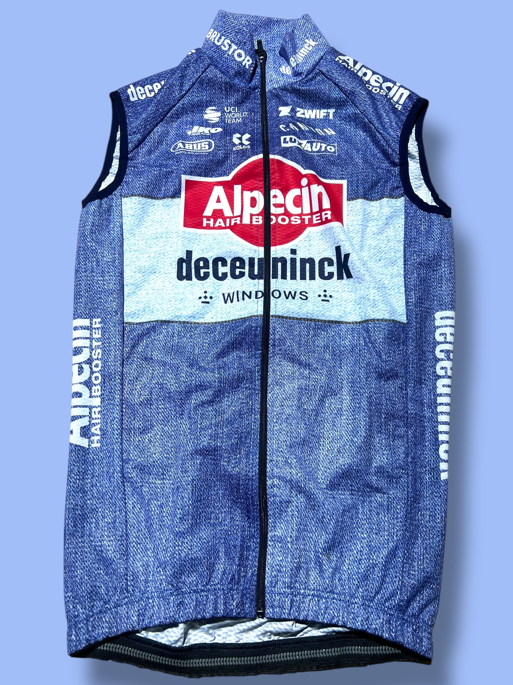 Rain Vest + Pockets| Alpecin Deceuninck Kalas| Pro Cycling Kit