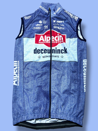 Rain Vest + Pockets| Alpecin Deceuninck Kalas| Pro Cycling Kit