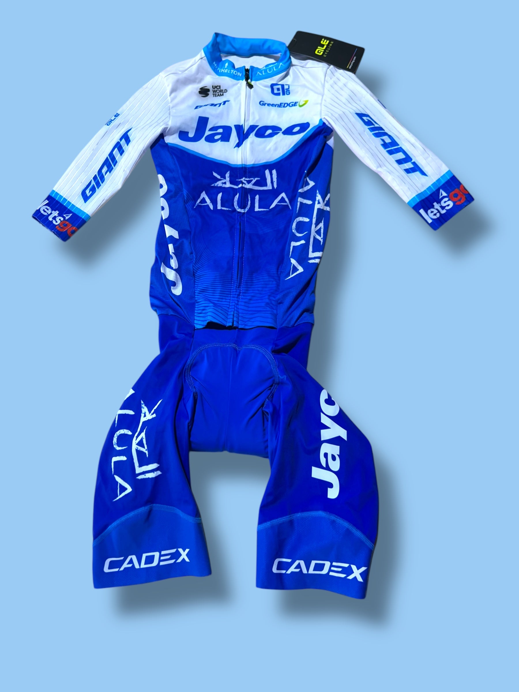 Aerosuit  Road Racing Triathlon Roadsuit| Ale |Jayco Alula| Pro Cycling Kit