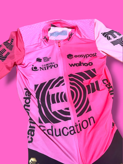 EF Richard Carapaz Olympic Champion Gold Logo Road Suit | EF Education First | Rapha Men's Pro Kit
