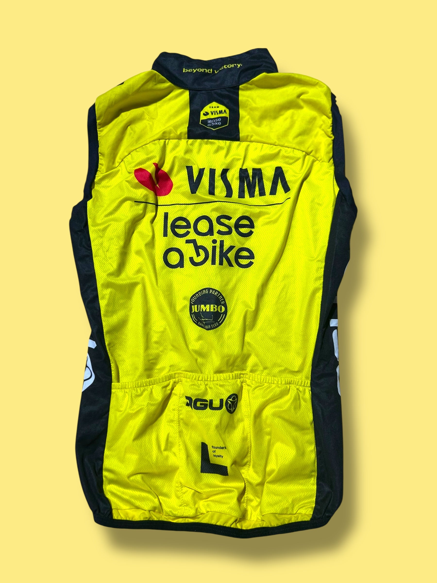 Vest Gilet Race -  Rider Issued | Jumbo Visma  | Agu | Pro Cycling Kit