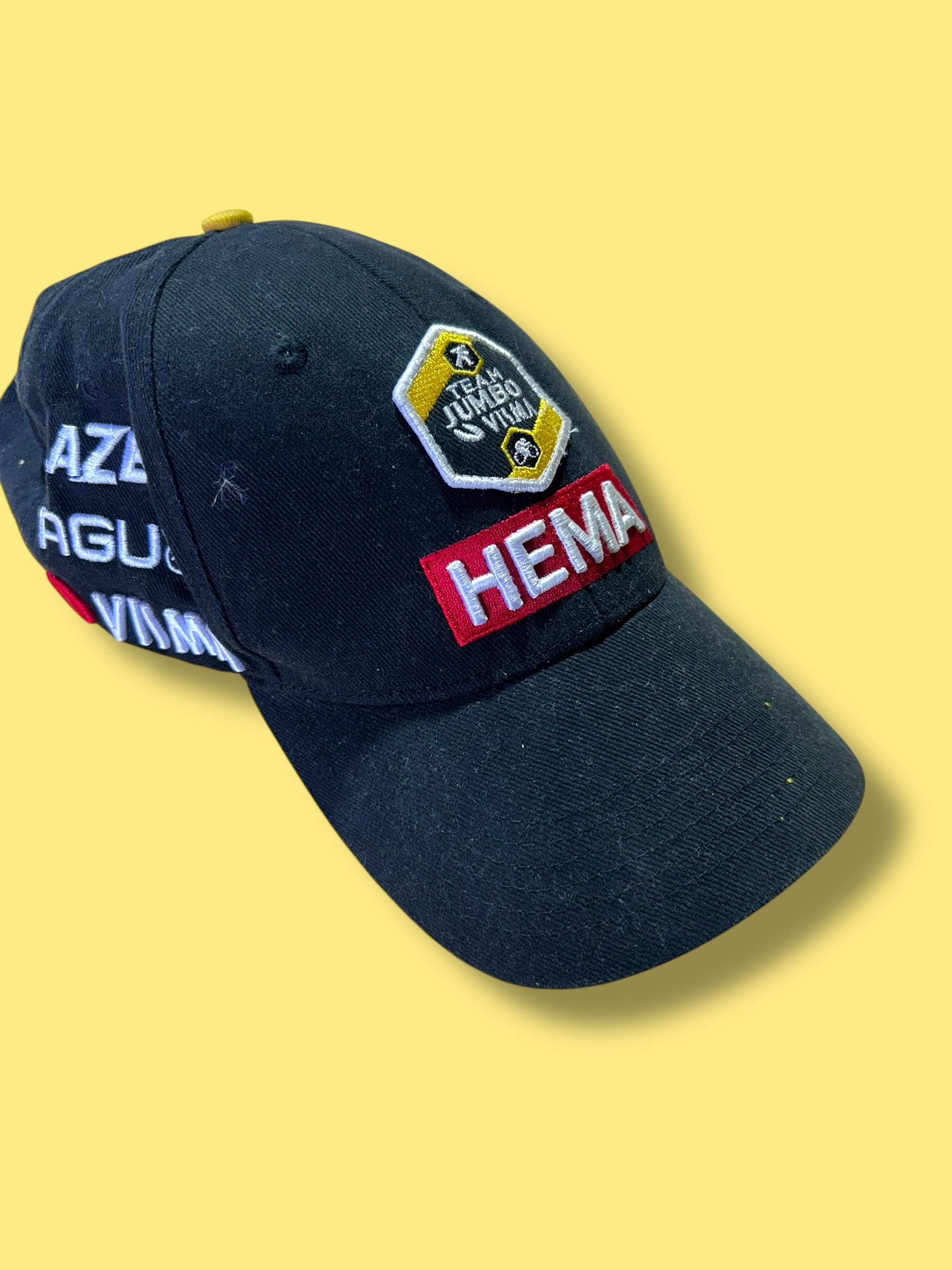 Podium Cap Casual -  Rider Issued | Jumbo Visma  | Agu | Pro Cycling Kit