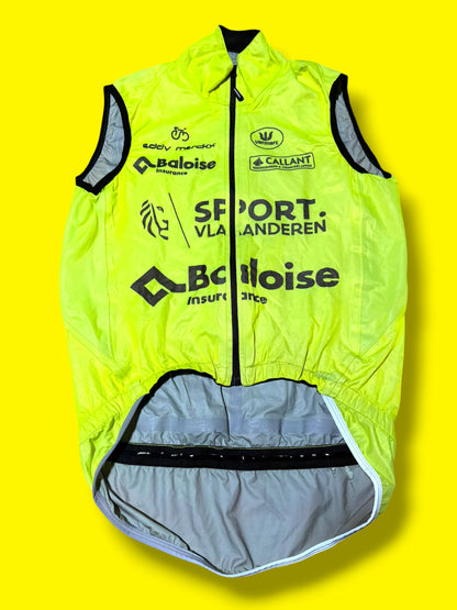 Rain Vest Gilet|Flanders Baloise|Vermarc Pro Cycling Kit