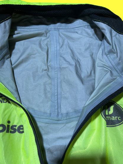 Waterproof Jacket Cape Rain  Windproof  | Vermarc |  Flanders Baloise| Pro Cycling Kit
