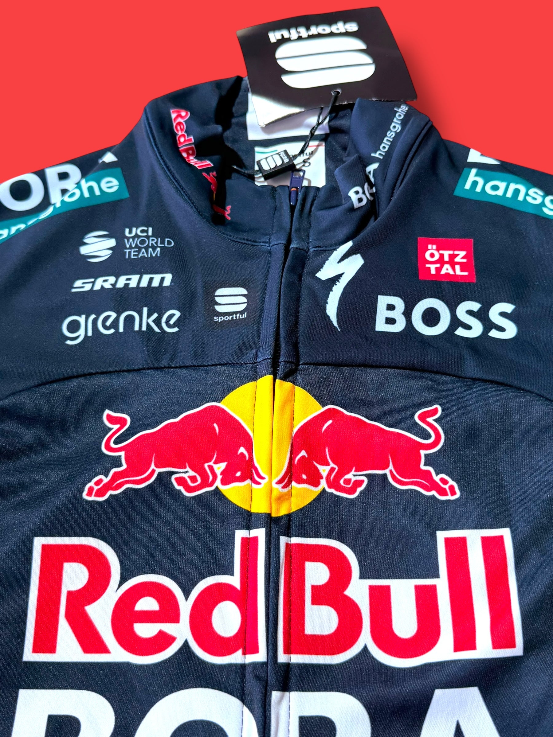 Long Sleeve Thermal Jersey|Sportfull|Red Bull Bora Hansgrohe |Pro Cycling
