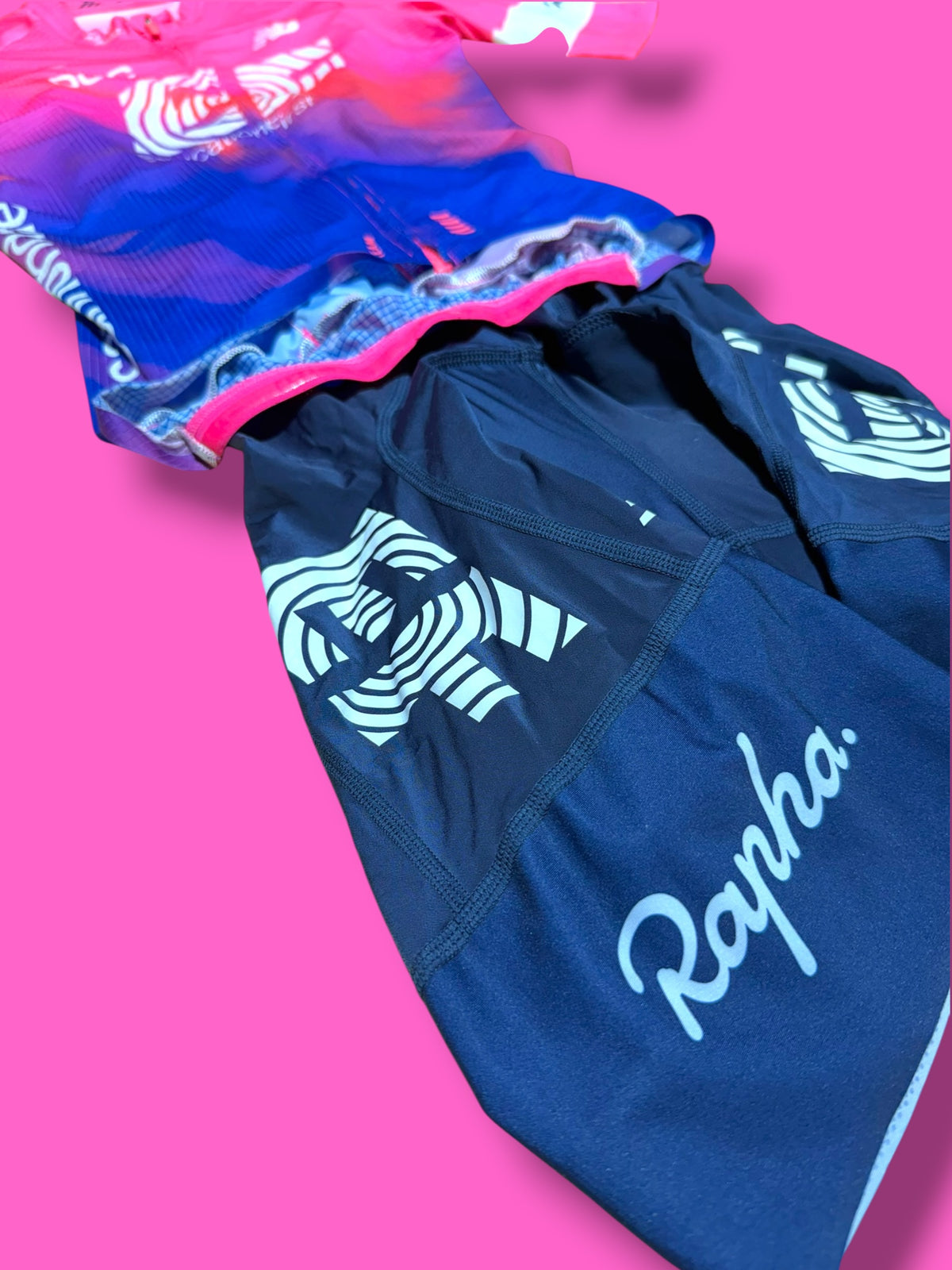 EF 2019 Pro Team Bib Shorts & Flyweight Jersey Bundle | EF Education First | Rapha Men's Pro Kit