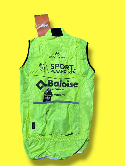 Waterproof Vest Rain Gilet  Windproof  | Vermarc |  Flanders Baloise| Pro Cycling Kit