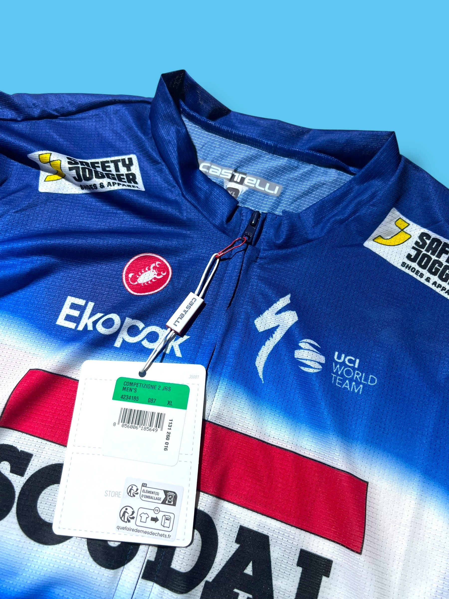 Aero Jersey Competizione Race Lightweight Fast!  | Castelli |  Soudal Quick-Step| Pro Cycling Kit