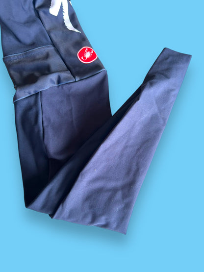 Waterproof Padded Bib Tights | Castelli | Soudal Quick-Step | Pro Team Cycling Kit