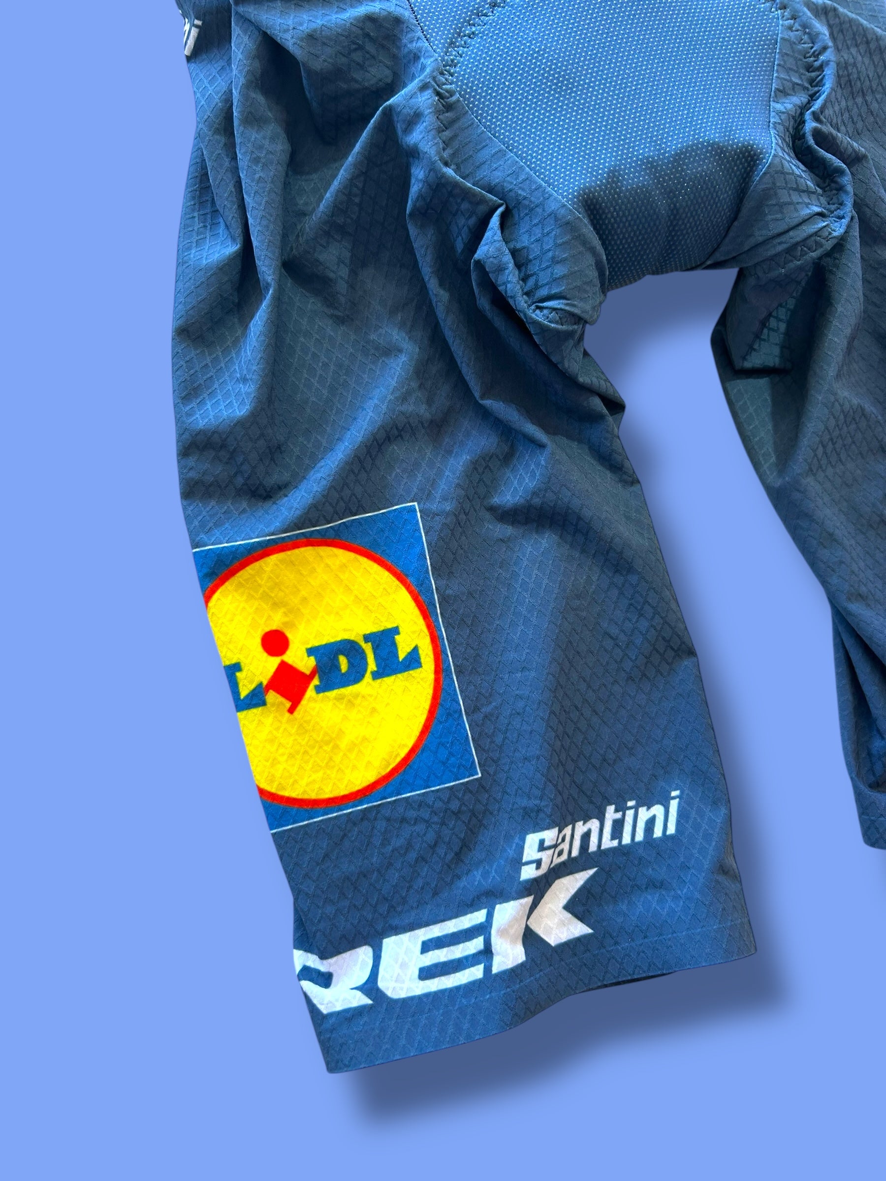 TT Suit Speedsuit Aerosuit Time Trial Triathlon Team-Issued! | Santini | Lidl Trek | Pro Cycling Kit