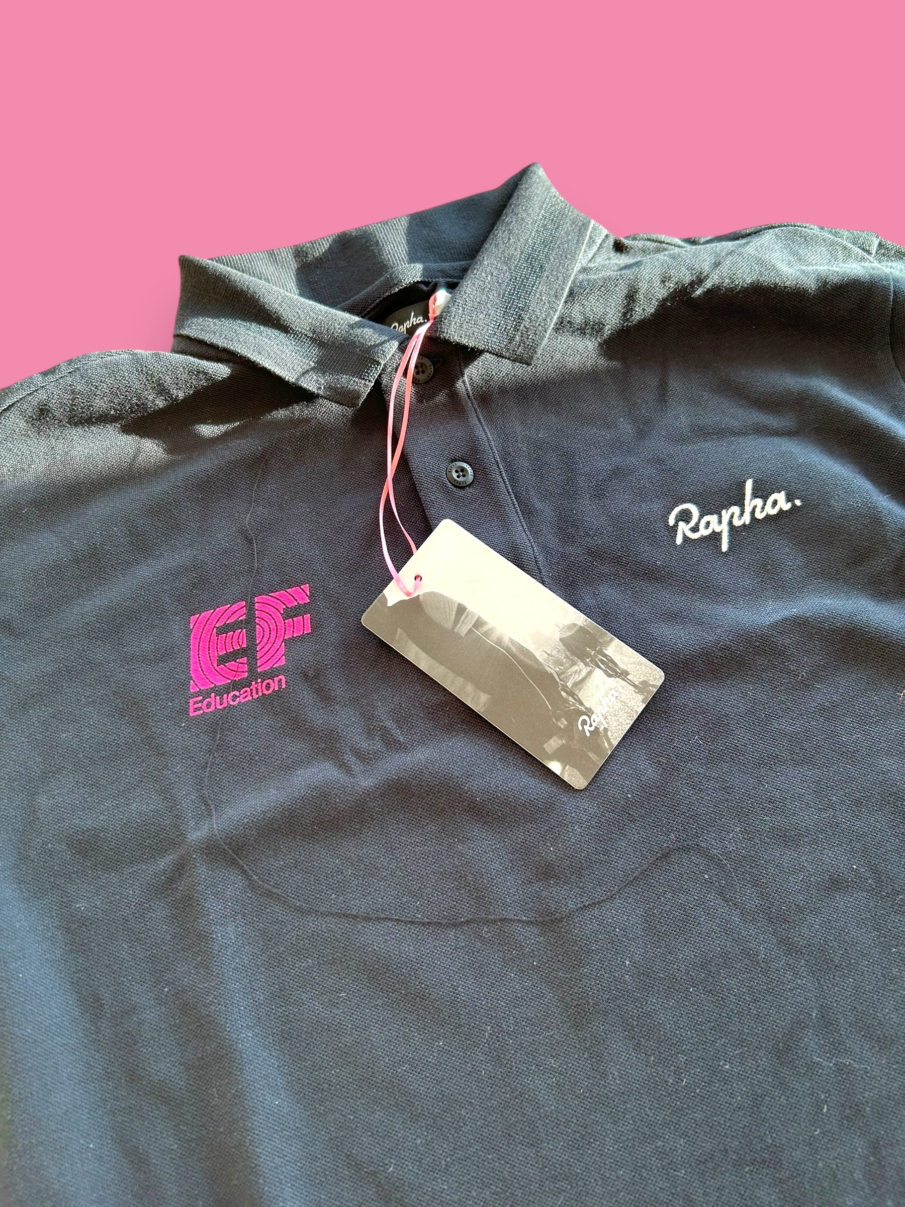 Casual Polo Shirt | Rapha |  EF Education First Mens | Pro Team Cycling Kit
