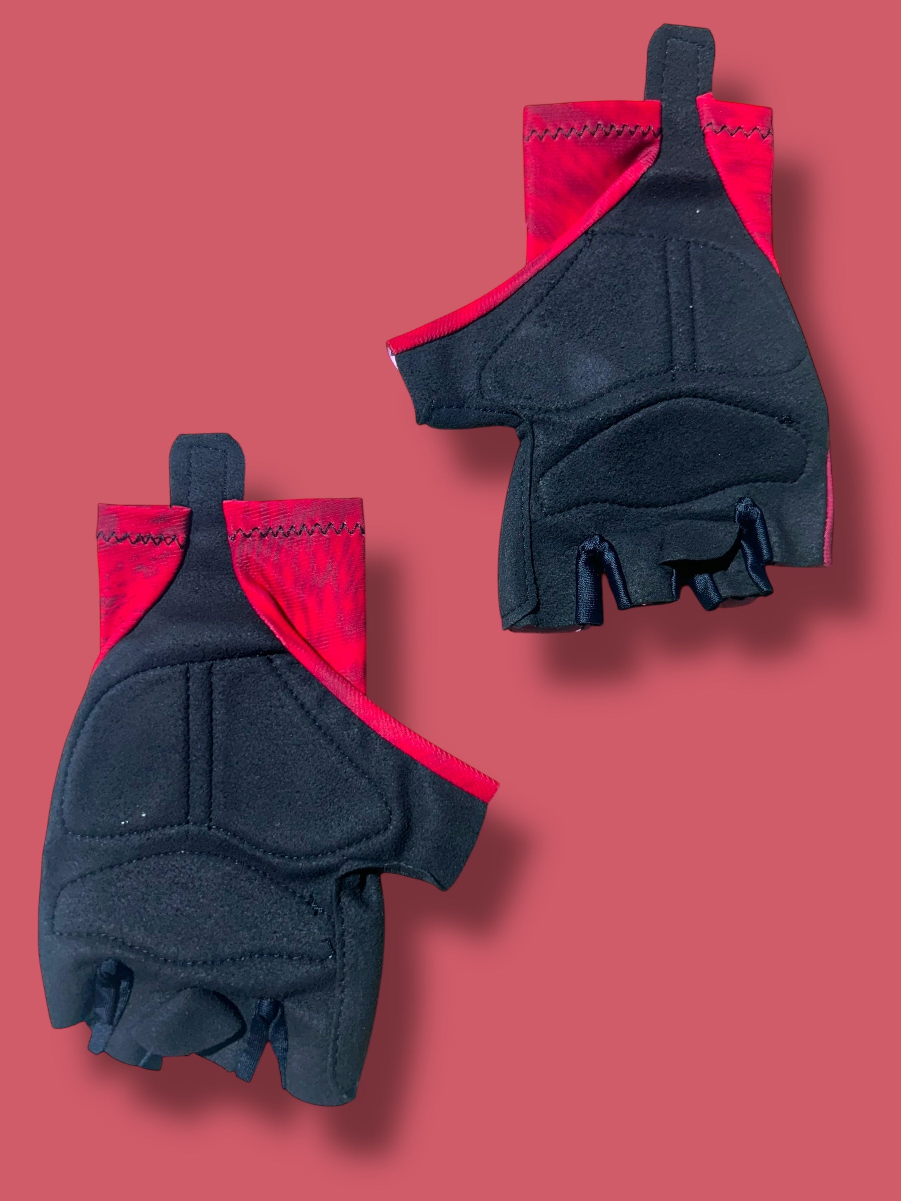 Padded Gloves Mitts Race Rider Issued| Mobel |  Cofidis| Pro Cycling Kit