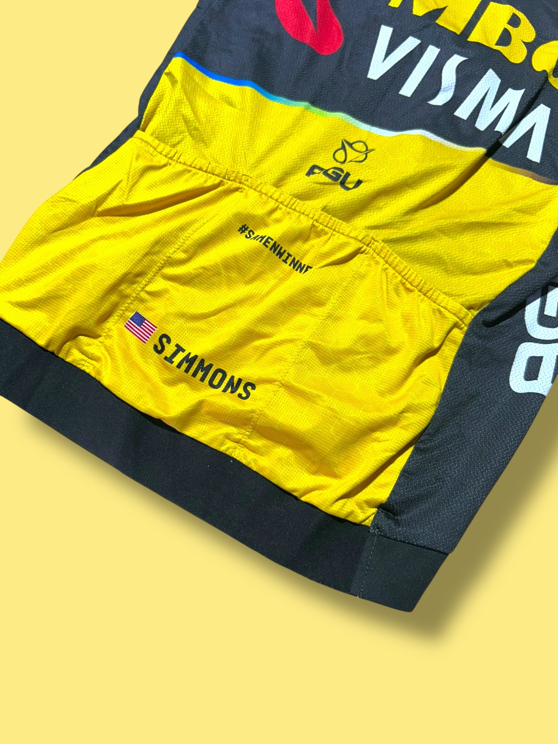 Aero Jersey Race -  Rider Issued | Jumbo Visma  | Agu | Pro Cycling Kit