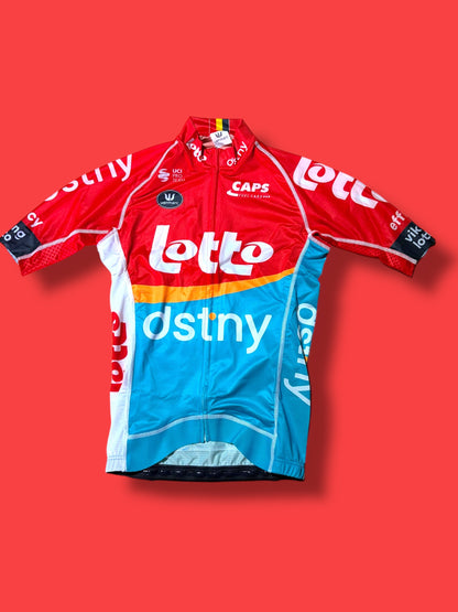 Lotto Dsty Rider Aero Jersey Team Rider Issued |Lotto Soudal Vermarc| Pro Cycling Kit ...
