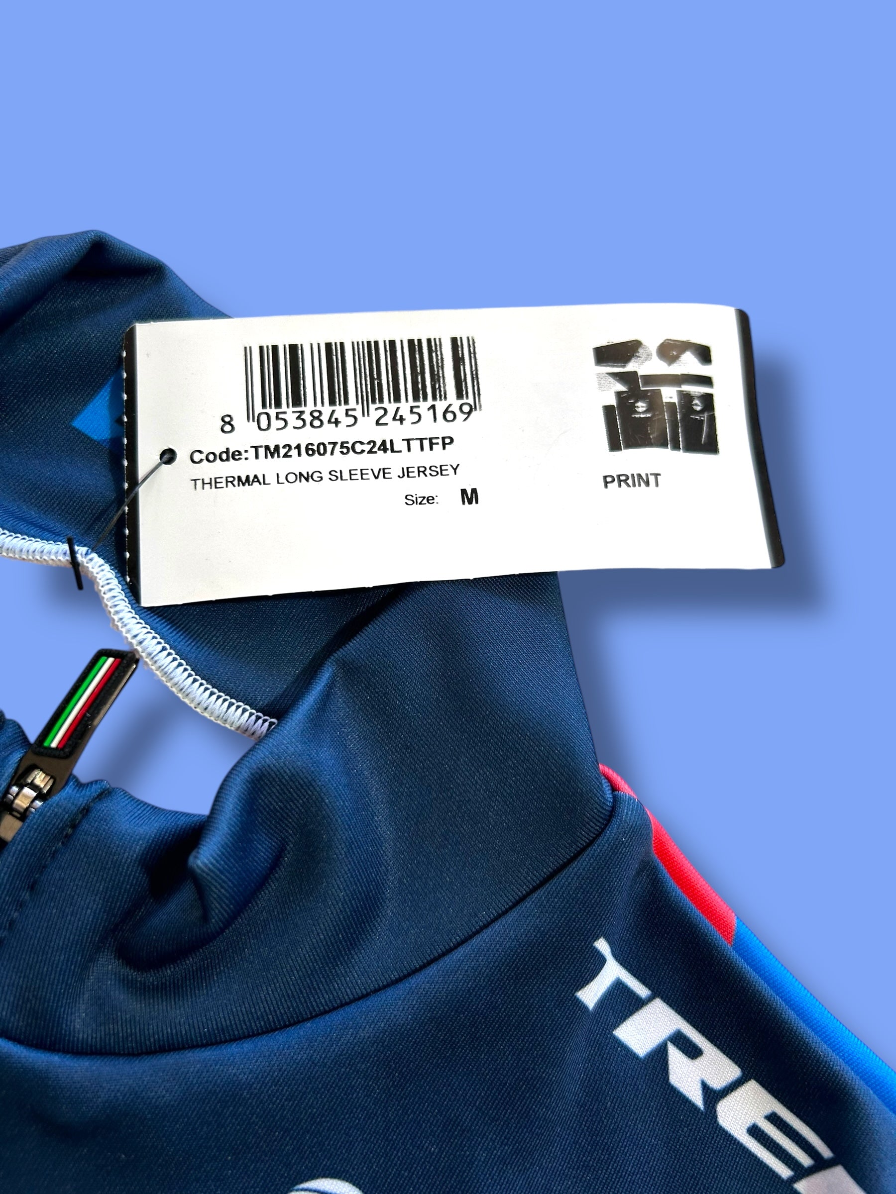Thermal Long Sleeve Jersey Winter  | Santini | Lidl Trek | Pro Cycling Kit