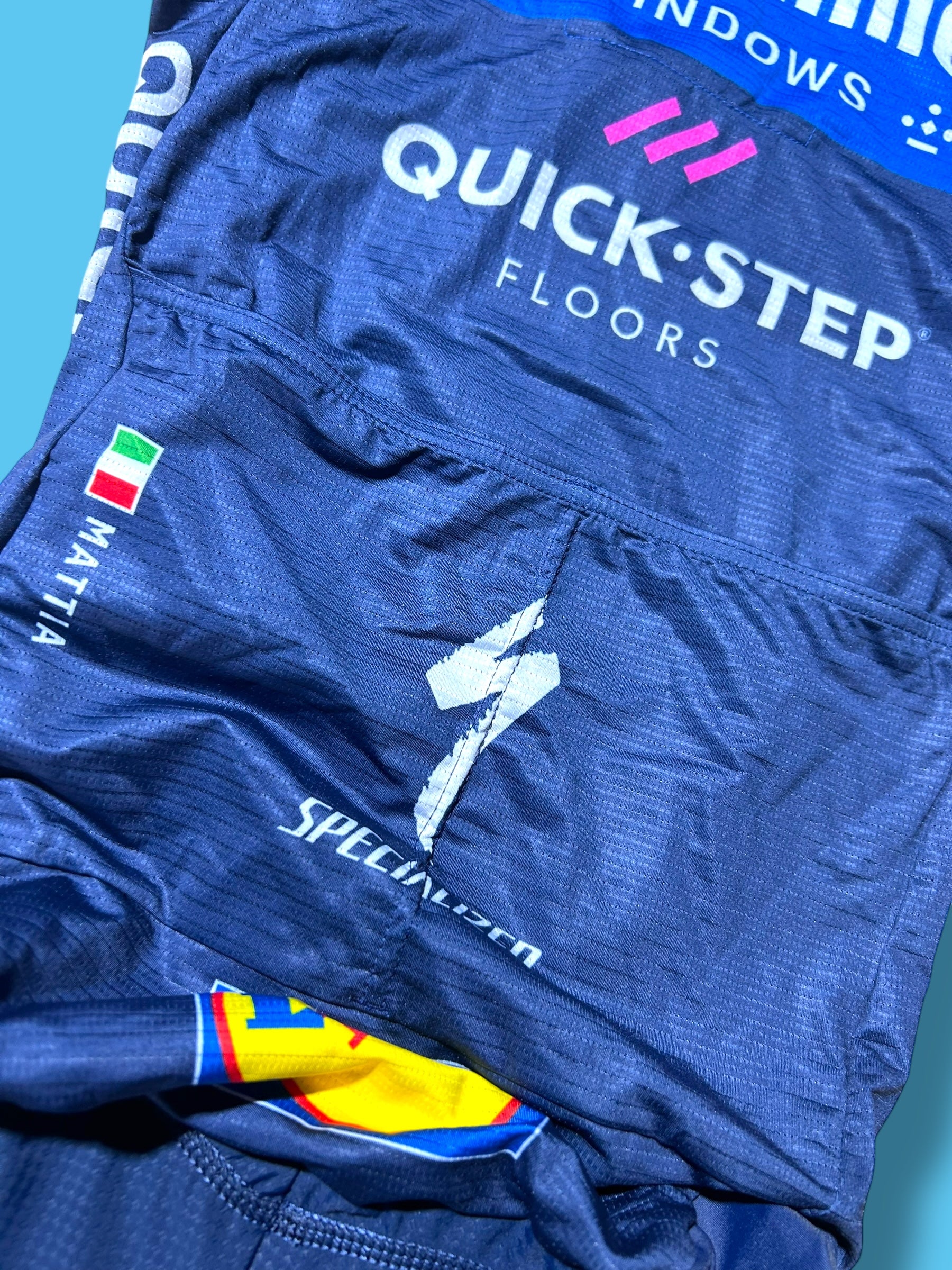 Racesuit Aerosuit Pockets  | Vermarc | Quick-Step| Pro Cycling Kit