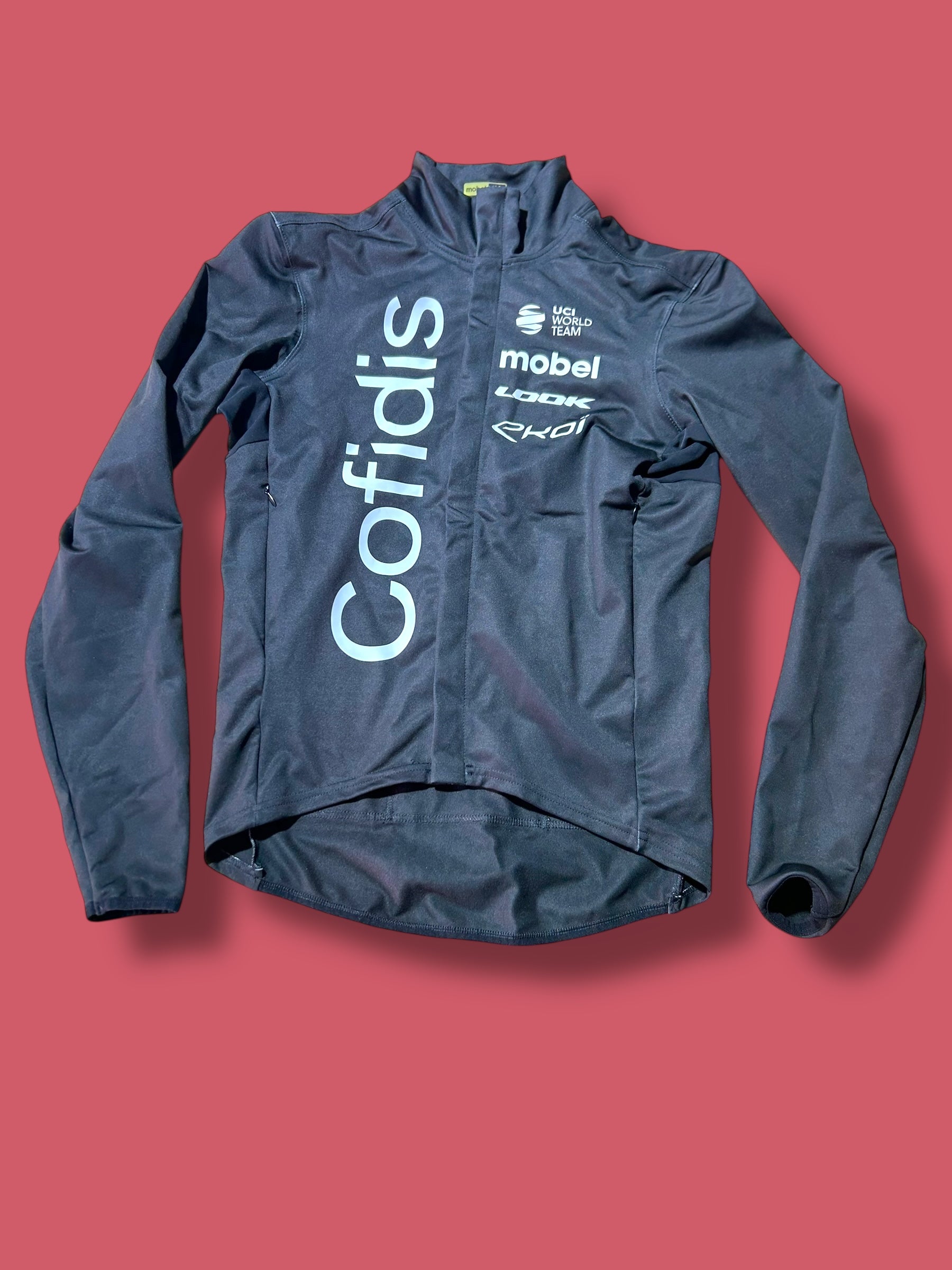 Long Sleeve Thermal Gabba Jersey Jacket  Rider Issued Winter WIndstopper|  Mobel |  Cofidis| Pro Cycling Kit