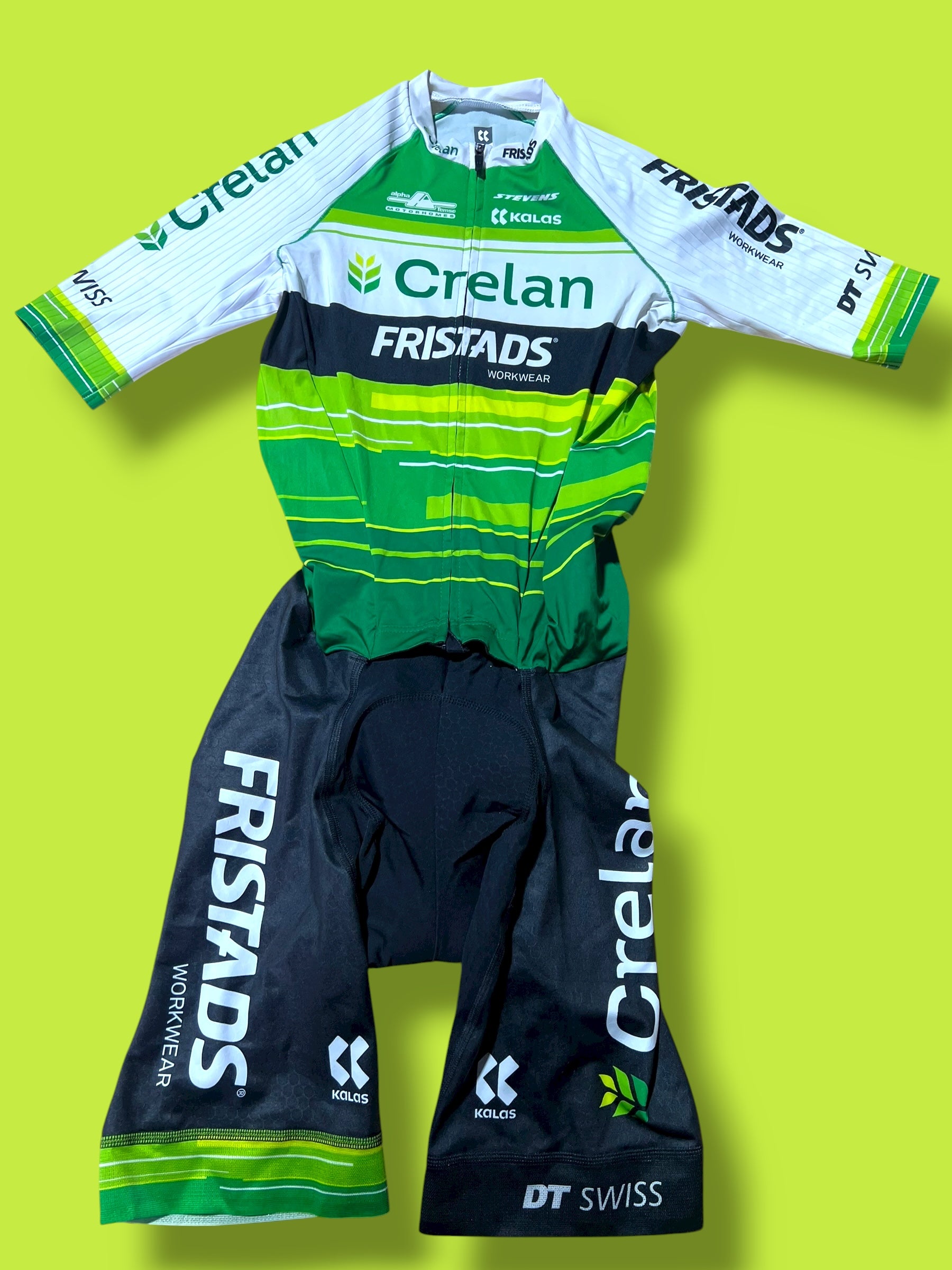 Aerosuit Roadsuit + Windvest with Pockets Bundle | Kalas |  Crelan Fristads| Pro Cycling Kit