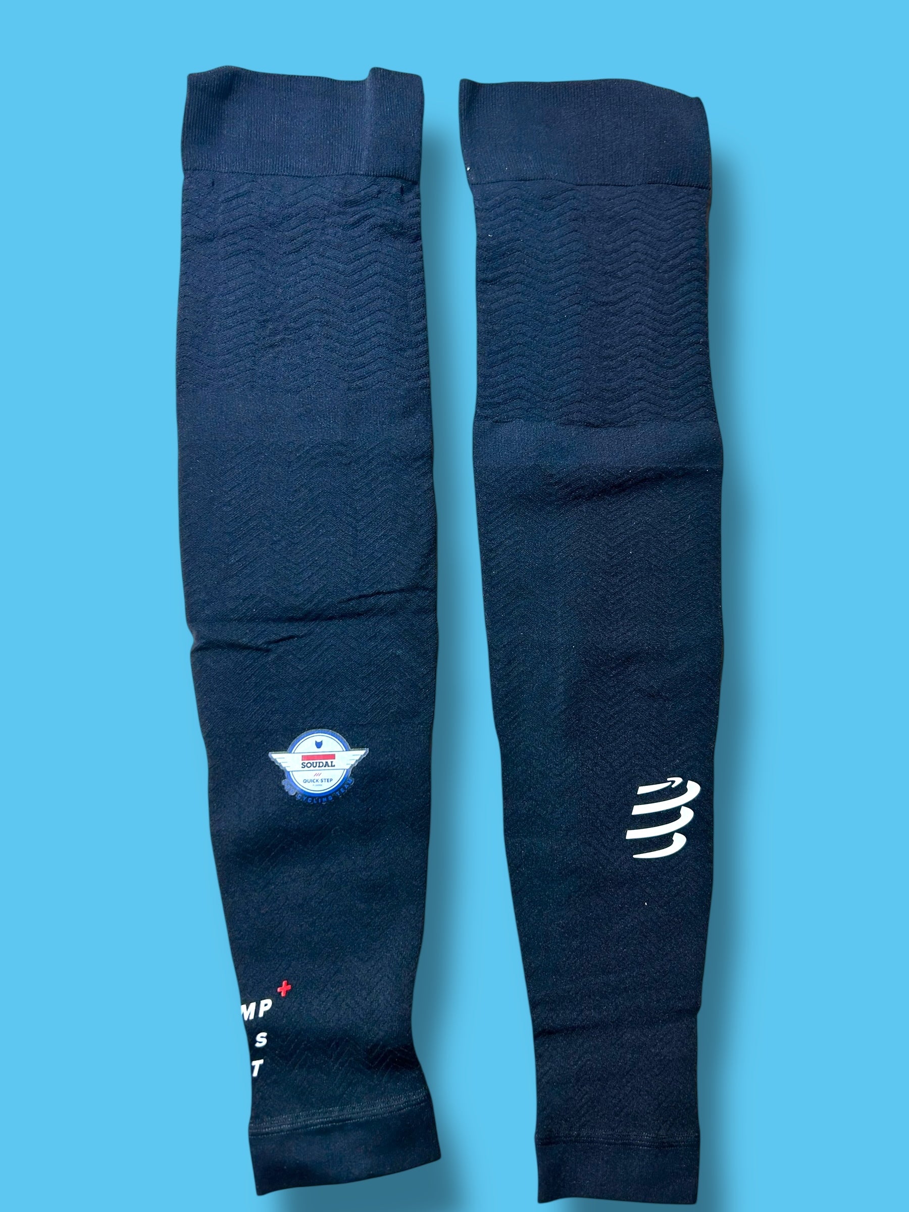 Full Leg Compression Leg Covers | Castelli |  Soudal Quick-Step| Pro Cycling Kit