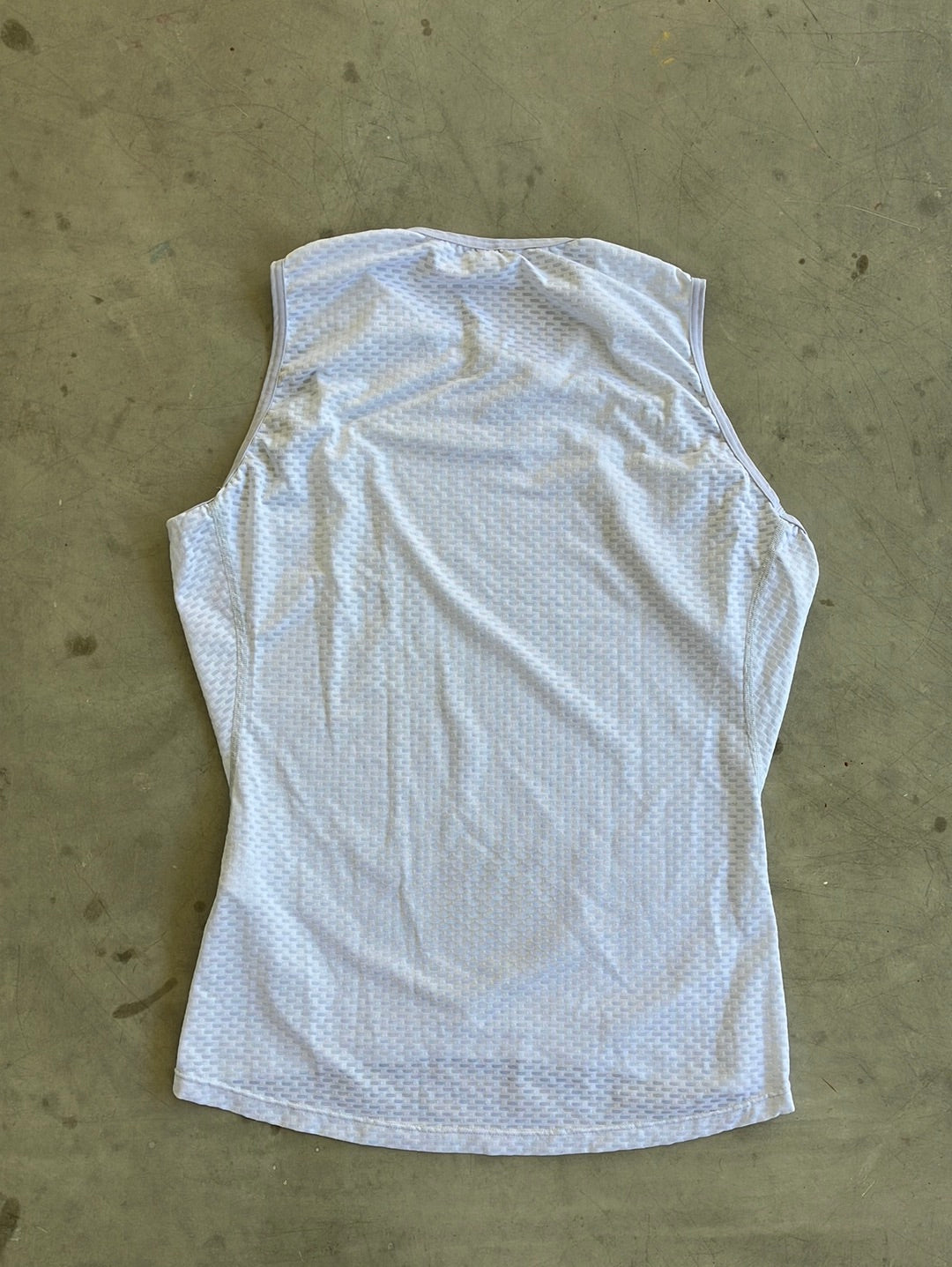 Trinity Specialized | Specialized Sleeveless Summer Base Layer | White | Pro-Issued Pro Team Kit