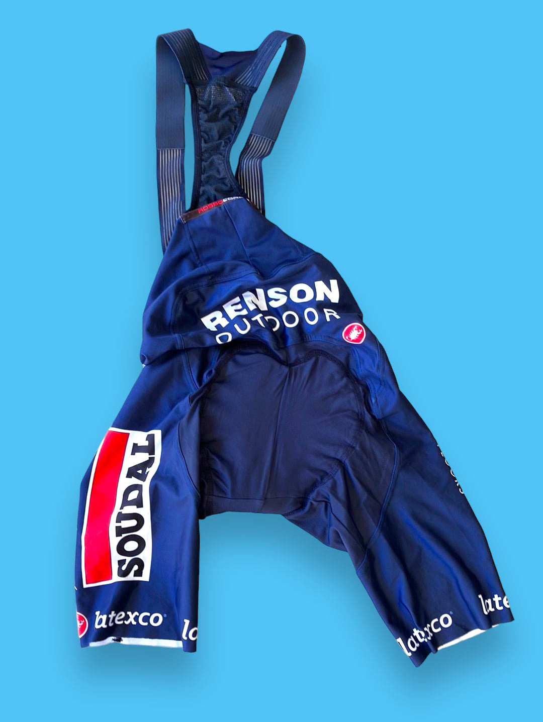Bib shorts | Castelli| Blue | Quick-Step Alpha Vinyl / Soudal  | Pro Cycling Kit