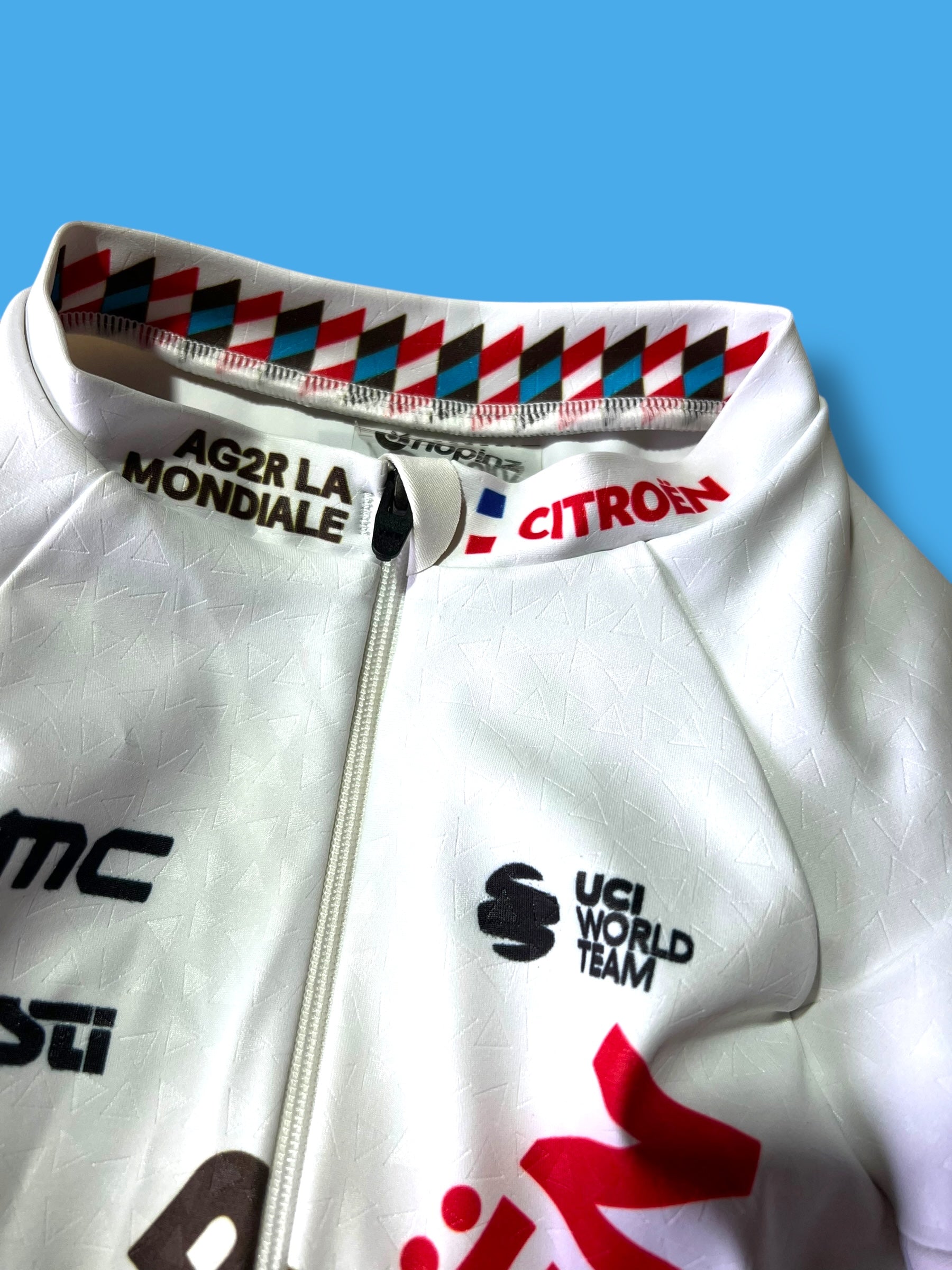 TT Time Trial Suit Aerosuit|NoPinz Flow |AG2R Citroen |Cycling