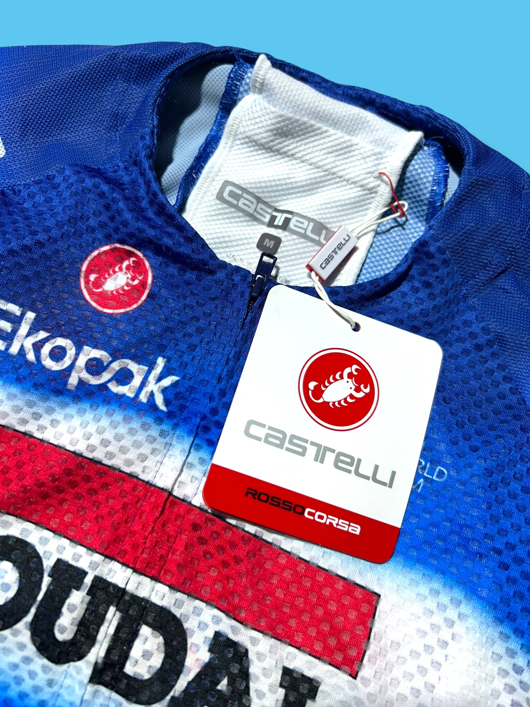 Superleggera Speed Suit Aerosuit Road Racing  Pro Rider Issued | Castelli |  Soudal Quick-Step Cycling Kit