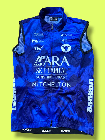 Wind Vest Packable - Pro Rider Issued |Black Sheep |ARA Skip Capital |Cycling