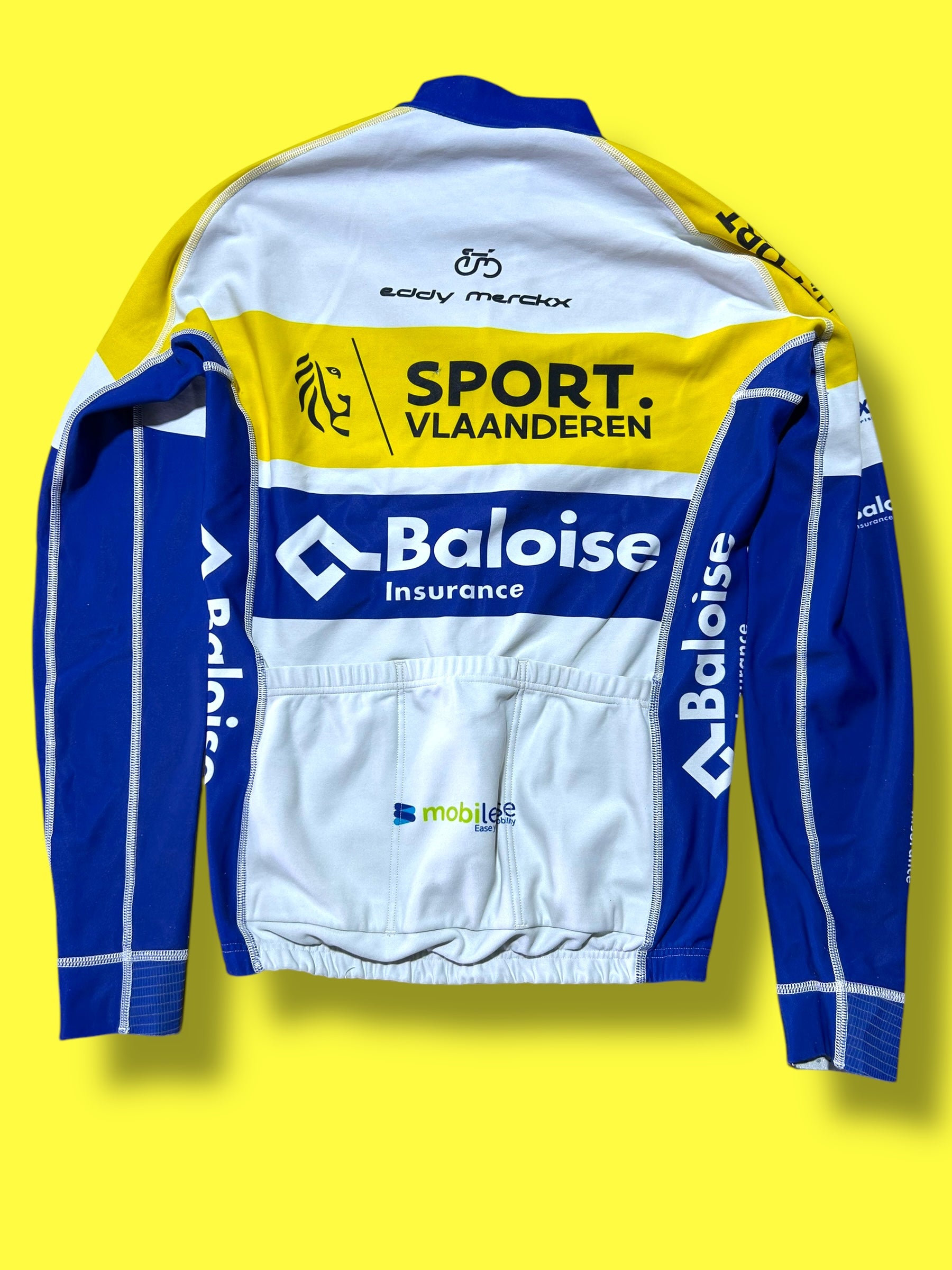 Winter Jersey Thermal  | Vermarc |  Flanders Baloise| Pro Cycling Kit