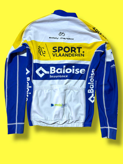 Winter Jersey Thermal  | Vermarc |  Flanders Baloise| Pro Cycling Kit