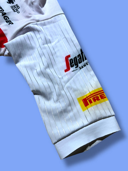 Summer Aero Suit Roadsuit Sprint Suit Team Issued! | Santini | Trek Segafredo | Pro Cycling Kit