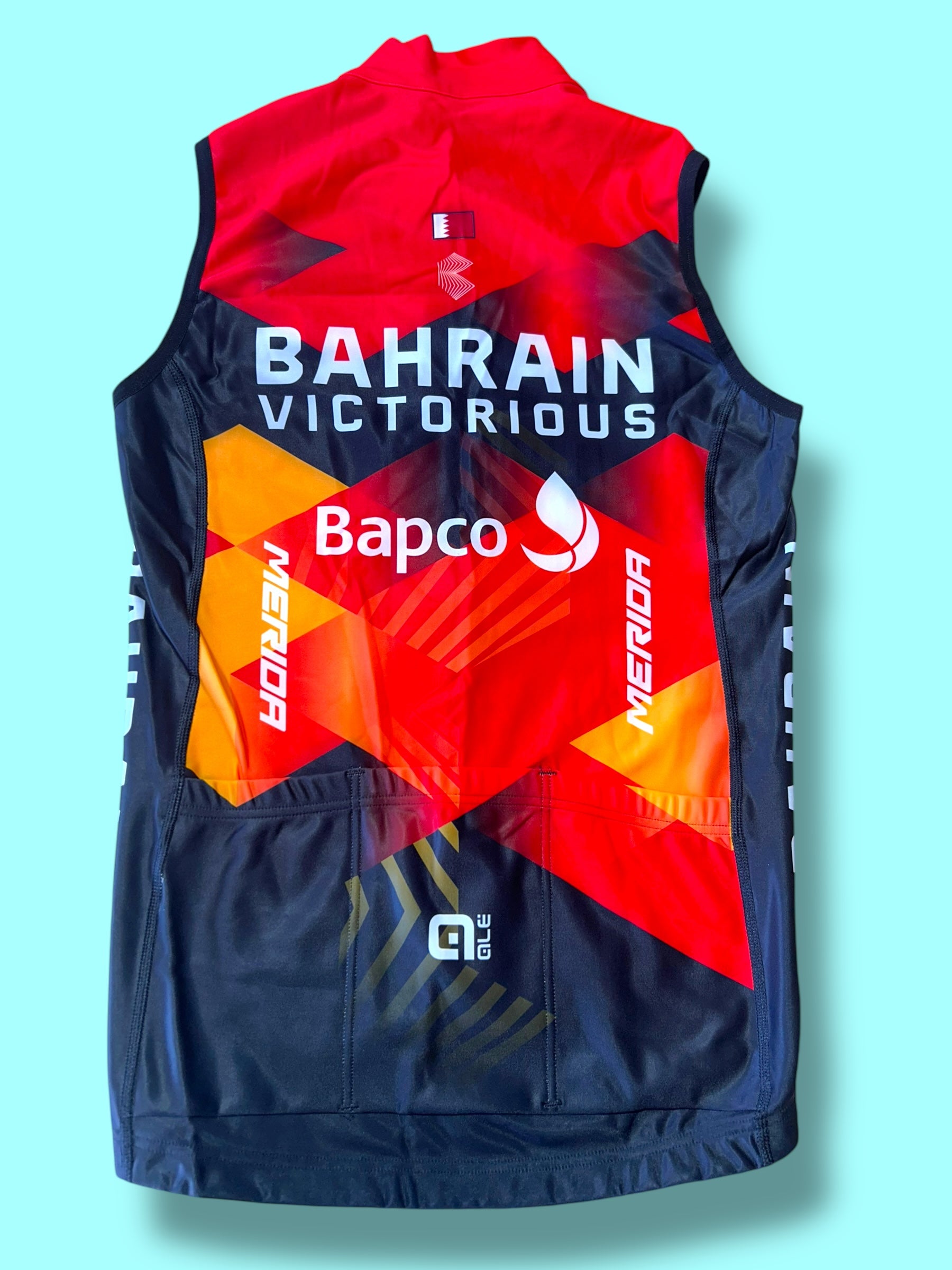 Vest Gilet Windproof Thermal Winter | Ale |Bahrain Victorious| Pro Cycling Kit