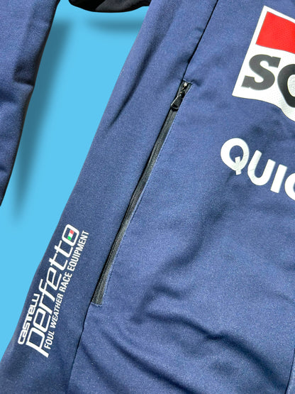 Perfetto RoS 2 Jacket Rain Jersey  Winter Wet Cold   | Castelli |  Soudal Quick-Step| Pro Cycling Kit