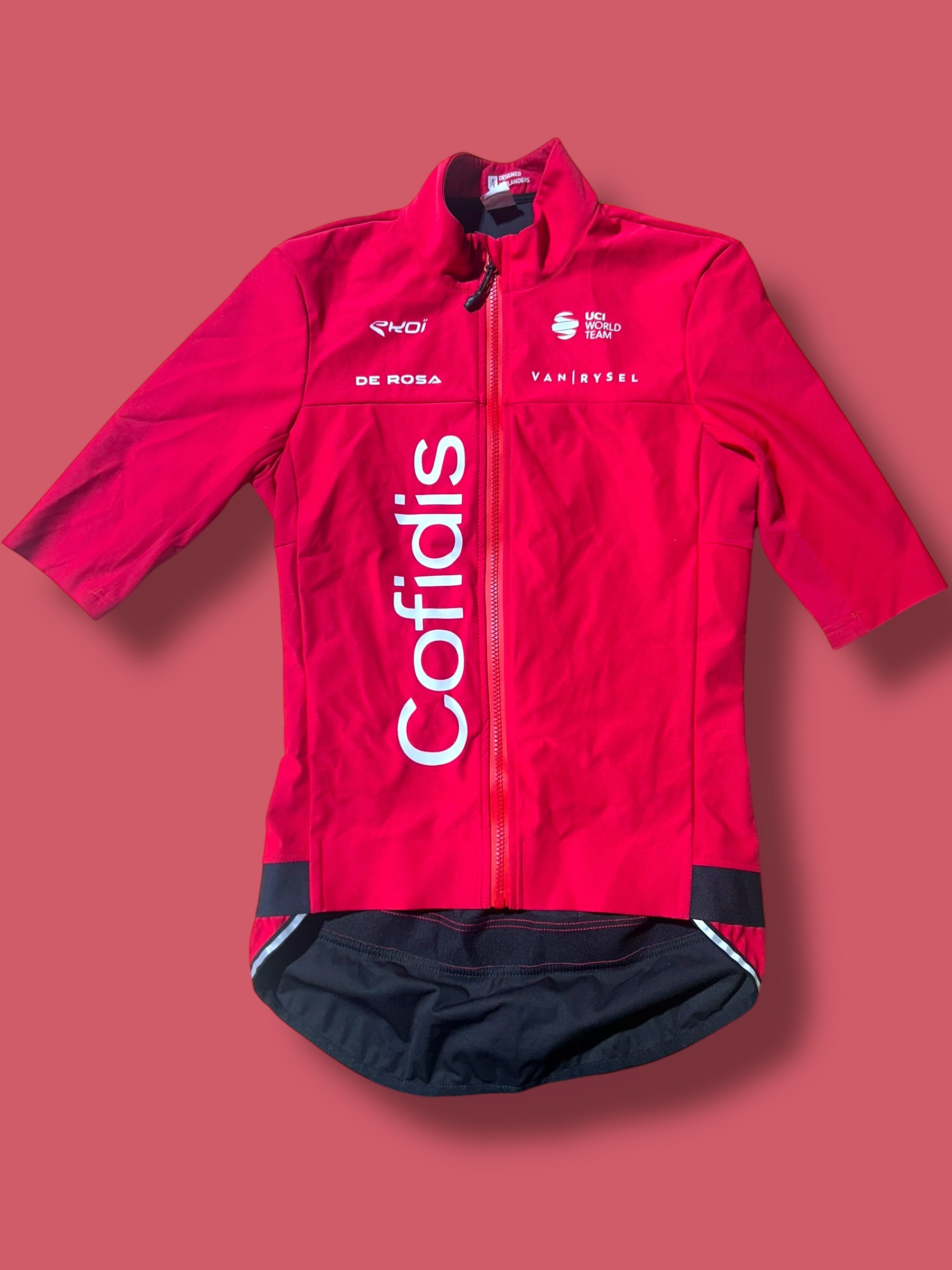 Short Sleeve Gabba Jersey Jacket  Rider Issued Winter WIndstopper|  Van Rysel |  Cofidis| Pro Cycling Kit