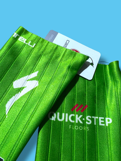 Aero Socks Tour de France Sprinters Jersey  Fast Feet Race Rosso Corso   | Castelli |  Soudal Quick-Step| Pro Cycling Kit