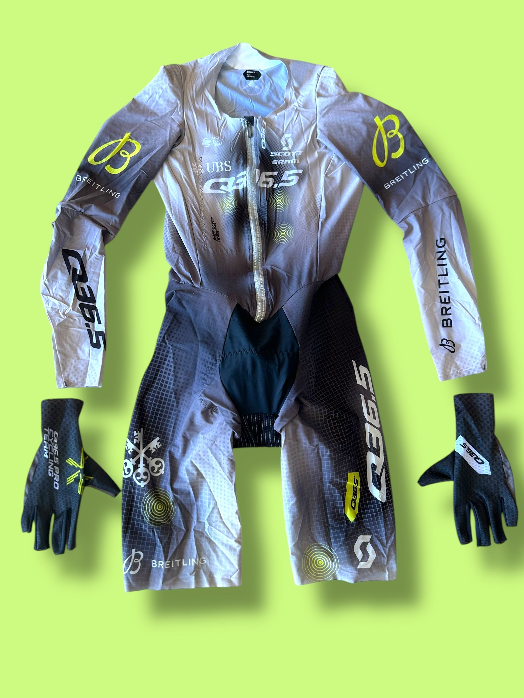 TT Time Trial Suit  + TT Aero Gloves Mitts Road Racing   | Q36.5  | Q36.5| Pro Cycling Kit